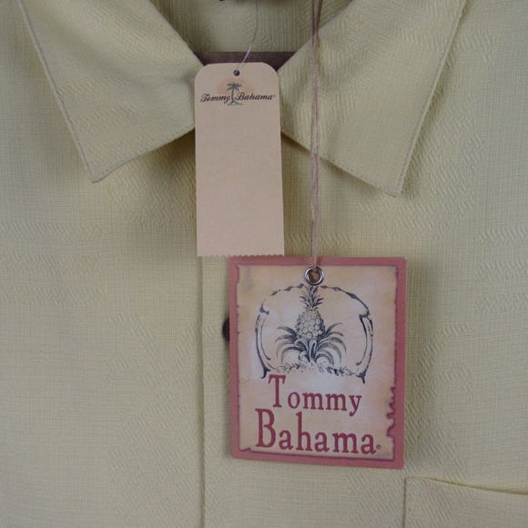 Tommy Bahama Silk Embroidered Camp Shirt Challenge - Picture 6 of 8